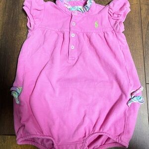 Ralph Lauren Pink Romper Size 18 months
